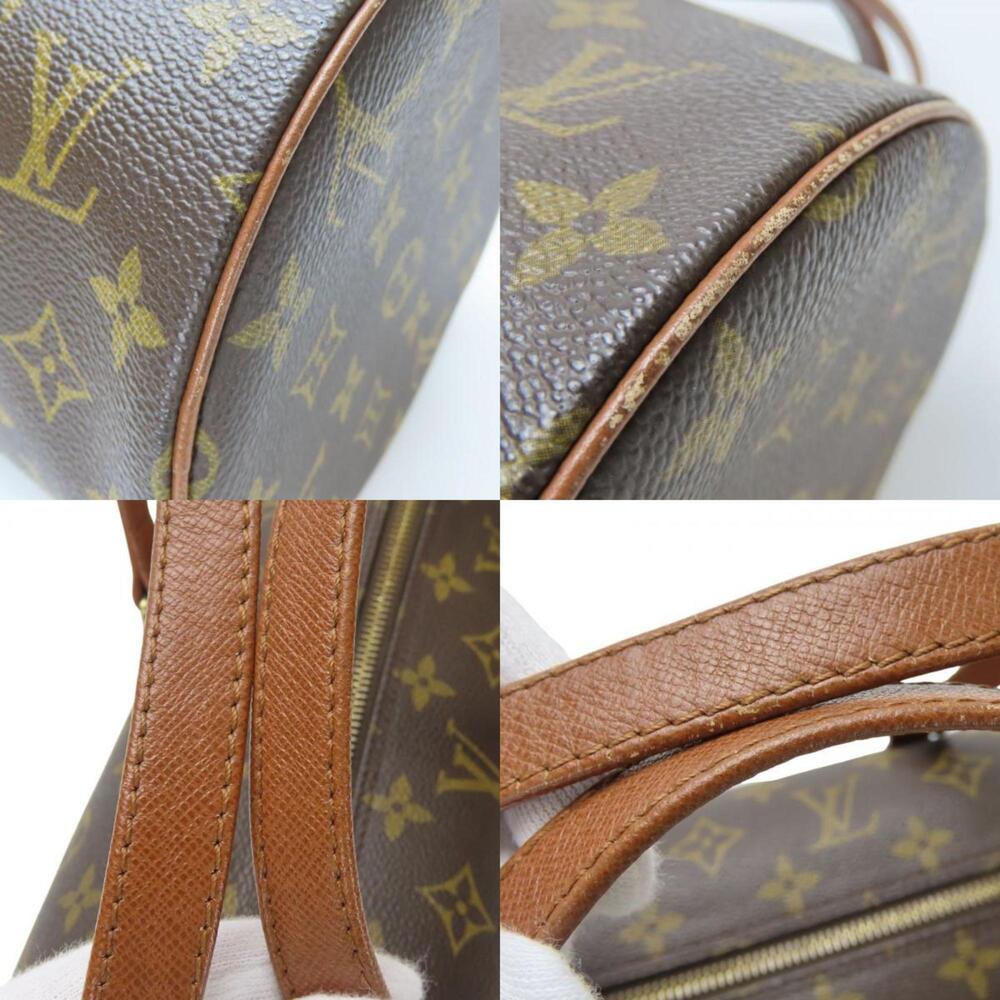 LOUIS VUITTON Brown Monogram Papillon 30 Pouch - Picture 5 of 11